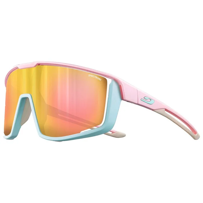 Lunettes de soleil Julbo Fury Mat Rose Pastel Bleu Clair Spectron 3
