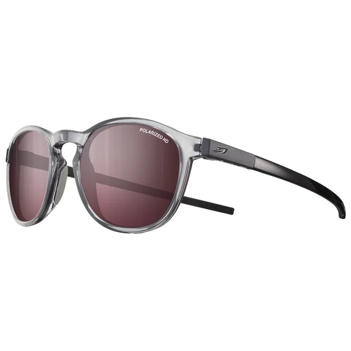 Lunettes de soleil Julbo Shine L Gris Translucide Brillant Noir Spectron Hd 3 Polarized