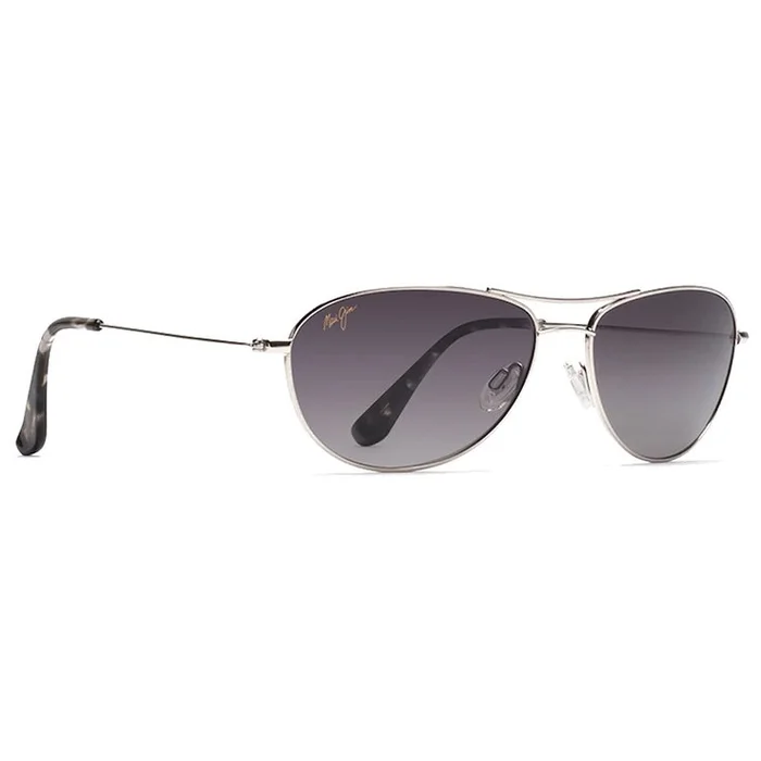 Lunettes de soleil Maui Jim Baby Beach Argent Gris Mauipure
