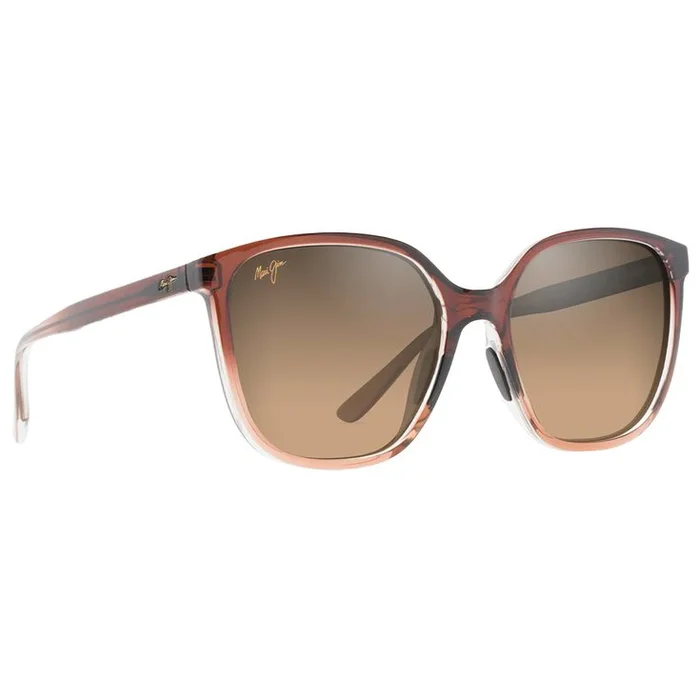 Lunettes de soleil Maui Jim Good Fun Brun Foncé Dégradé Hcl Bronze Mineral Superthin