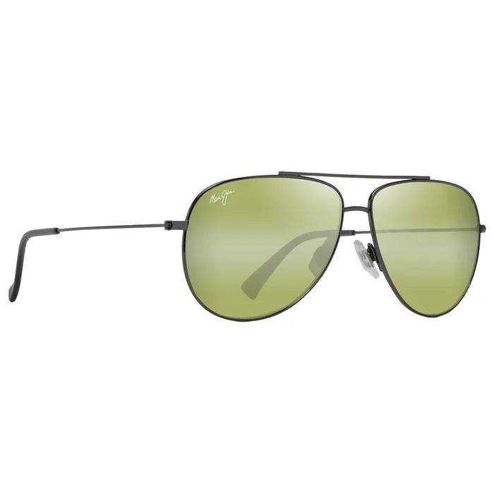 Lunettes de soleil Maui Jim Hauoli Ruthénium Foncé Brillant Maui Ht MauiPure