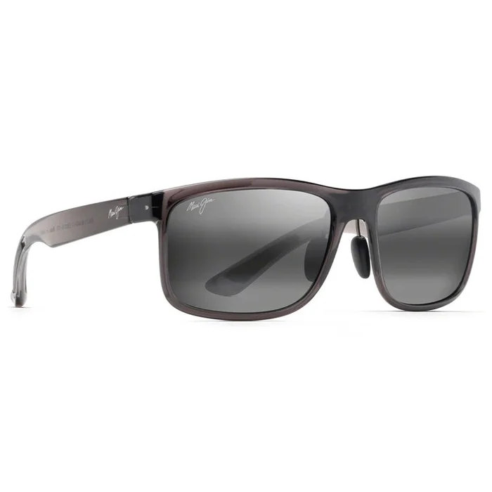 Lunettes de soleil Maui Jim Huelo Gris Translucide Gris Neutre MauiPure