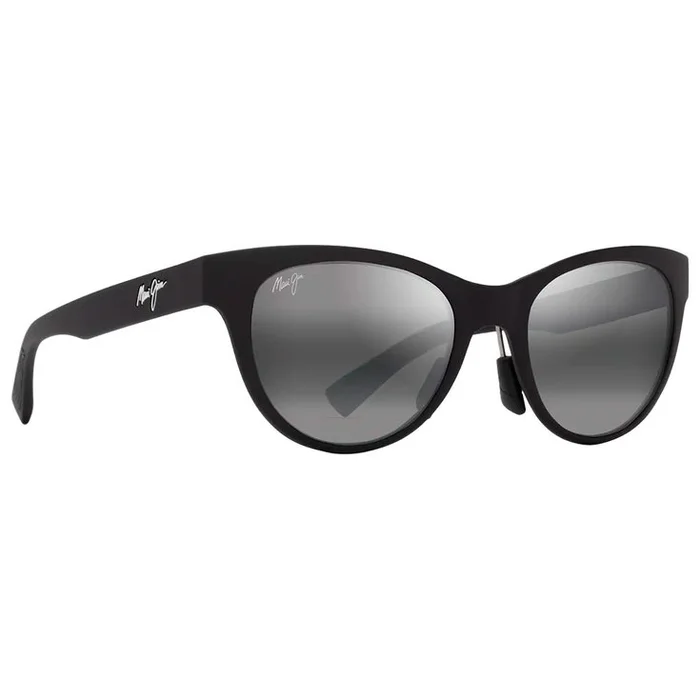 Lunettes de soleil Maui Jim Hulahe Matte Black Neutral Grey Mineral Superthin