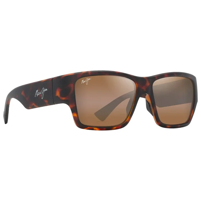 Lunettes de soleil Maui Jim Ka&rsquo;olu Havane Foncé Mat Bronze Hcl Minéral Superthin