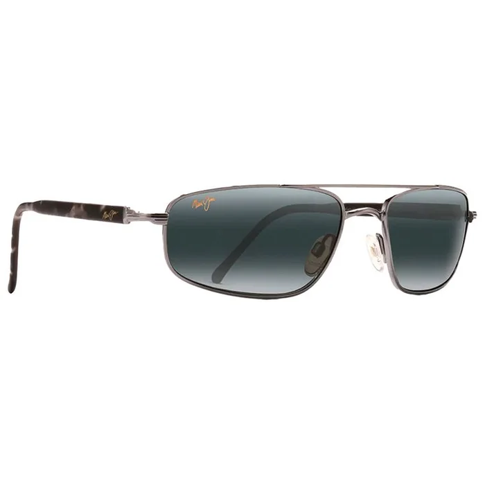 Lunettes de soleil Maui Jim Kahuna Gris Acier Gris Neutre Minéral SuperThin