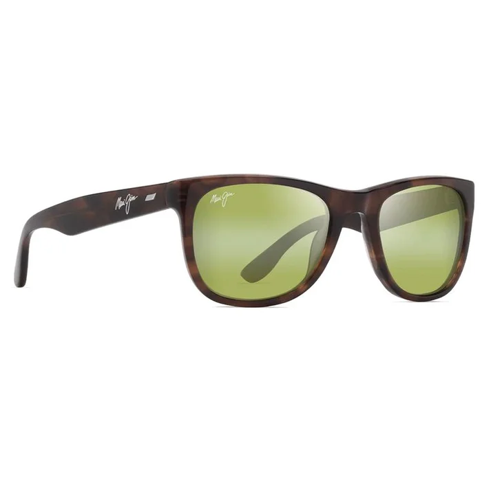 Lunettes de soleil Maui Jim Kikonia Shiny Melange Brown Havana Maui Ht Mineral Superthin