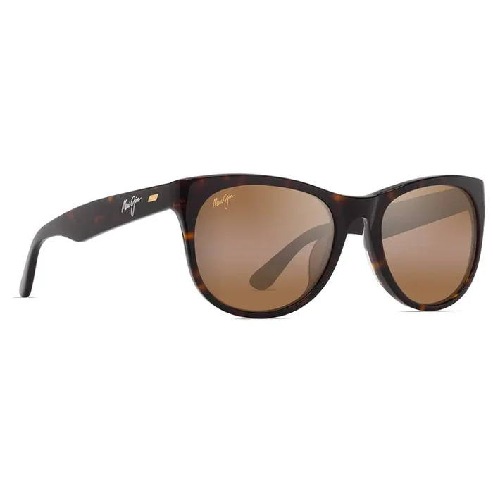 Lunettes de soleil Maui Jim Koaniani Asian Fit Shiny Dark Havana Hcl Bronze Mineral Superthin