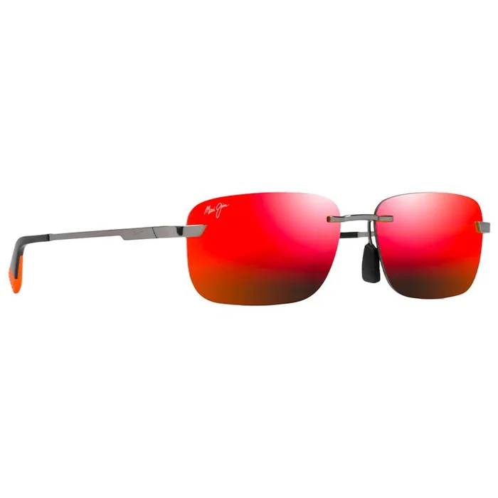 Lunettes de soleil Maui Jim Lanakila Ruthénium Clair Brillant Hawaii Lava MauiPure