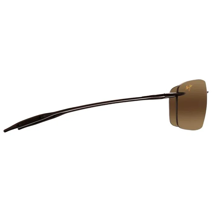 Lunettes de soleil Maui Jim Lighthouse Noir Brillant Hcl Bronze MauiPure