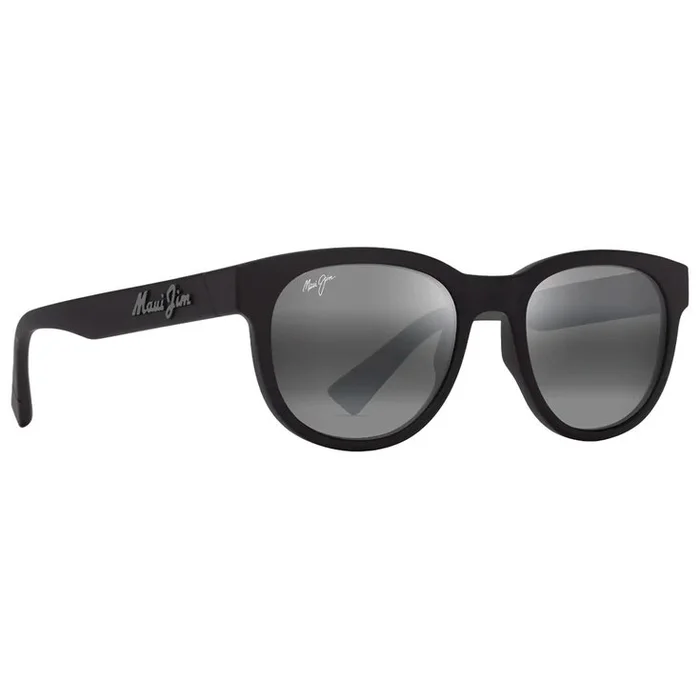 Lunettes de soleil Maui Jim Maoli Noir Mat Gris Neutre MauiPure