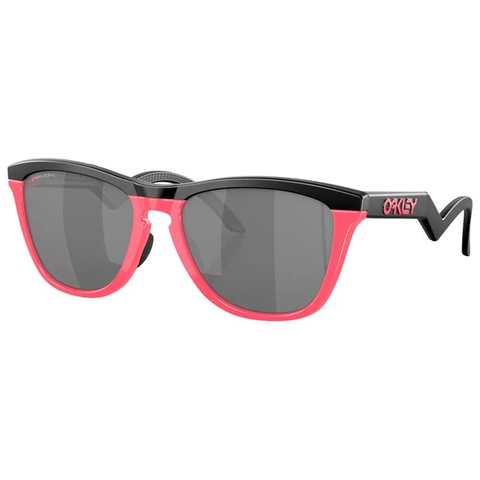 Lunettes de soleil Oakley Frogskins Matte Black Neon Pink Prizm Black