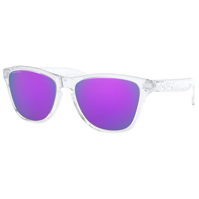 Lunettes de soleil Oakley Frogskins Xs Polished Clear Prizm Violet