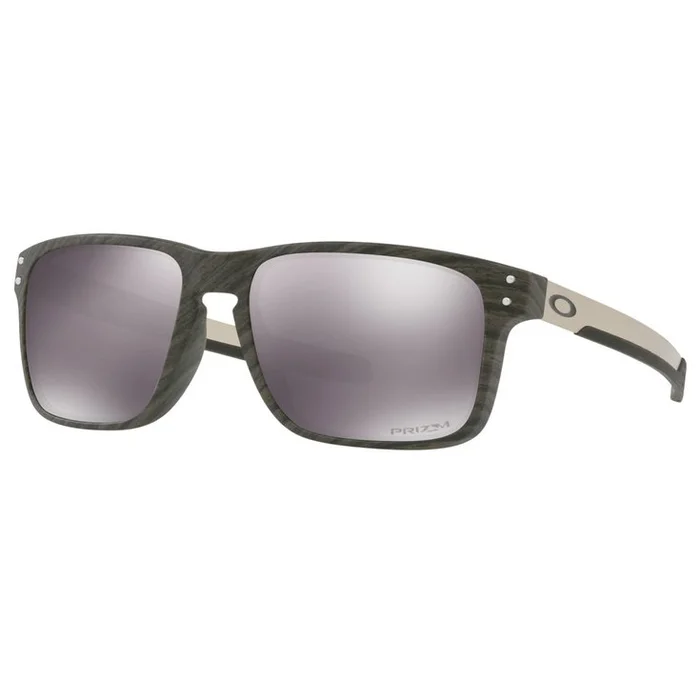 Lunettes de soleil Oakley Holbrook Mix Woodgrain Prizm Black Iridium