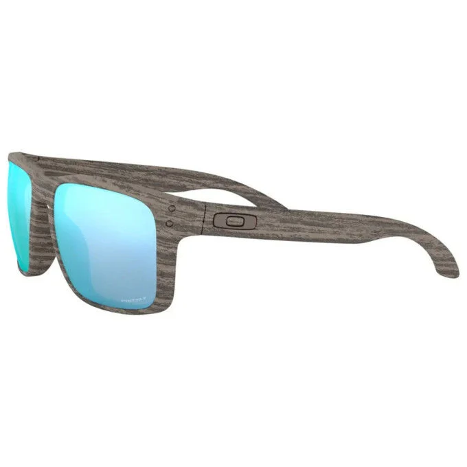 Lunettes de Soleil Oakley Holbrook Prizm Deep Water Polarized – Woodgrain – Image 2