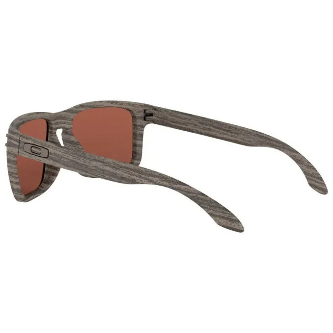 Lunettes de Soleil Oakley Holbrook Prizm Deep Water Polarized – Woodgrain – Image 4