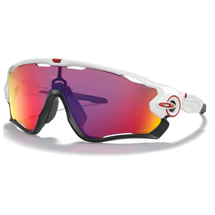 Lunettes de soleil Oakley Jawbreaker Polished White Prizm Road