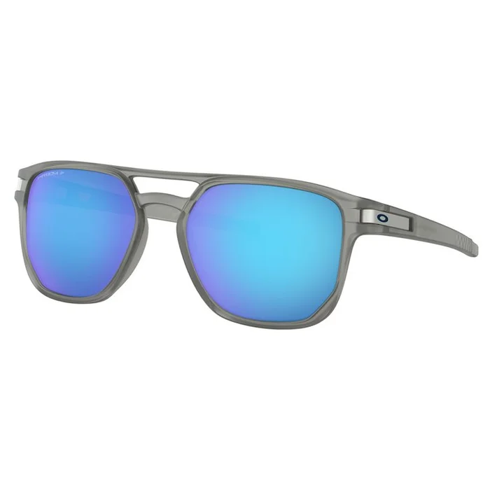 Lunettes de soleil Oakley Latch Beta Matte Grey Ink Prizm Sapphire Polarized
