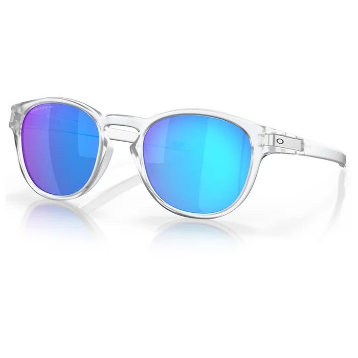 Lunettes de soleil Oakley Latch Matte Clear Prizm Sapphire Polarized
