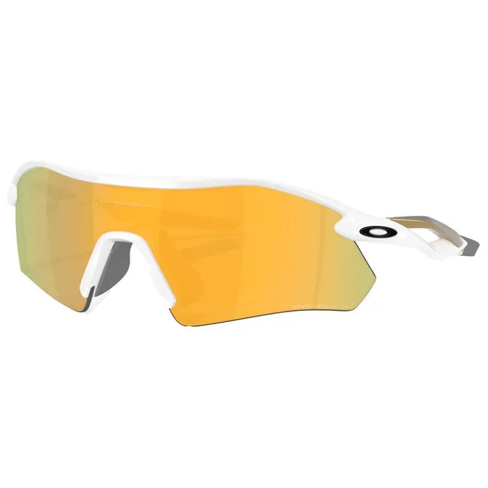 Lunettes de soleil Oakley Radar Plate Polished White Prizm 24k Polarized