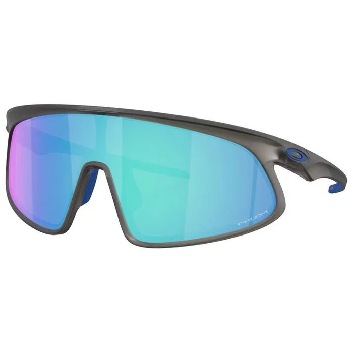 Lunettes de soleil Oakley Rslv Matte Grey Smoke Prizm Sapphire
