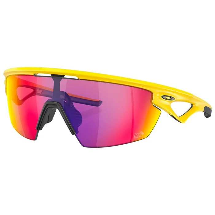Lunettes de soleil Oakley Sphaera Tdf Matte Yellow Prizm Road
