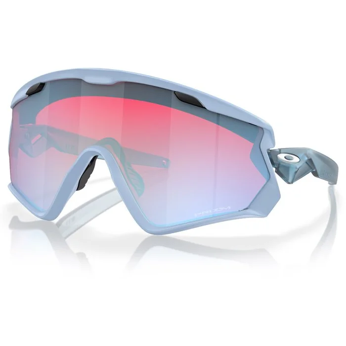 Lunettes de soleil Oakley Wind Jacket 2.0 Matte Trans Stonewash Prizm Snow Sapphire
