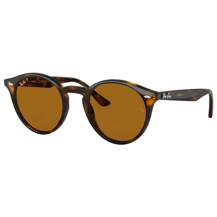 Lunettes de soleil Ray Ban RB2180 Polished Light Havana Brown B-15 Polar
