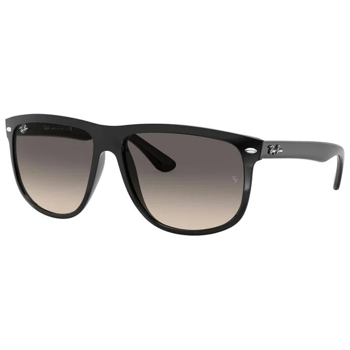 Lunettes de soleil Ray Ban RB4147 Boyfriend Polished Black Grey