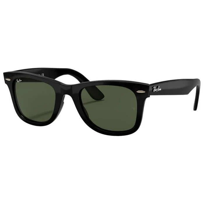 Lunettes de soleil Ray Ban RB4340 Wayfarer Ease Polished Black Green G-15