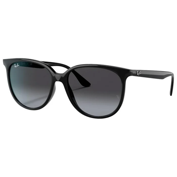 Lunettes de soleil Ray Ban RB4378 Polished Black Gradient Grey