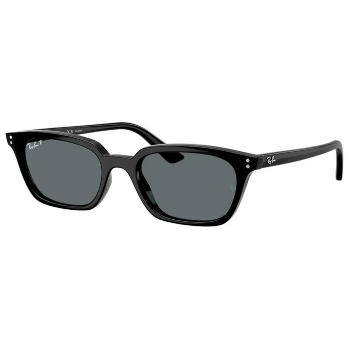 Lunettes de soleil Ray Ban RB4456 Zaya Polished Black Dark Grey Polar