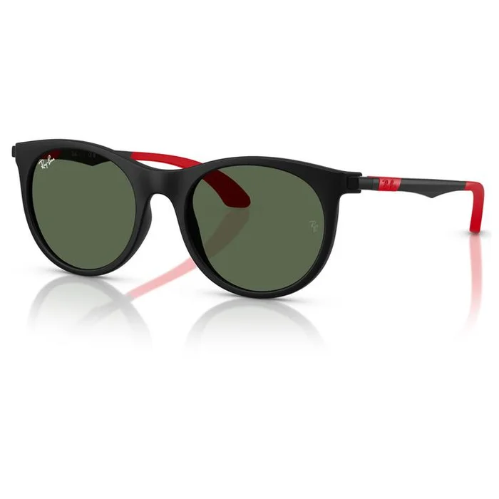Lunettes de soleil Ray Ban RB9082S Kids Mat Black Dark Green