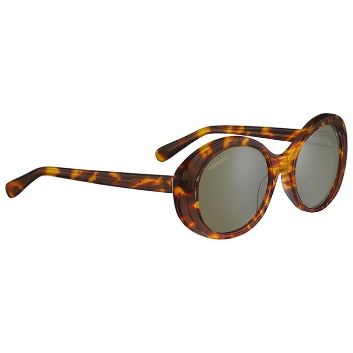 Lunettes de soleil Serengeti Bacall Shiny Tortoise Havana Polarized 555nm