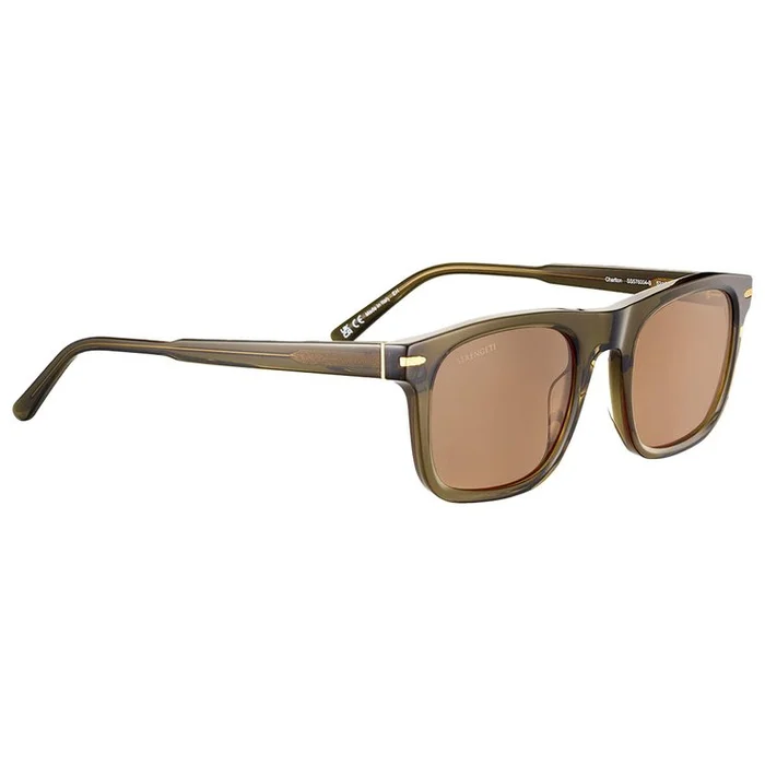 Lunettes de soleil Serengeti Charlton Shiny Crystal Dark Green Polarized Drivers