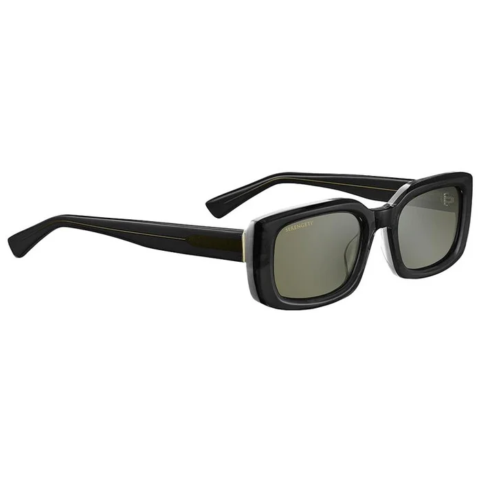 Lunettes de soleil Serengeti Nicholson Shiny Black Transparent Layer Mineral Polarized 555nm