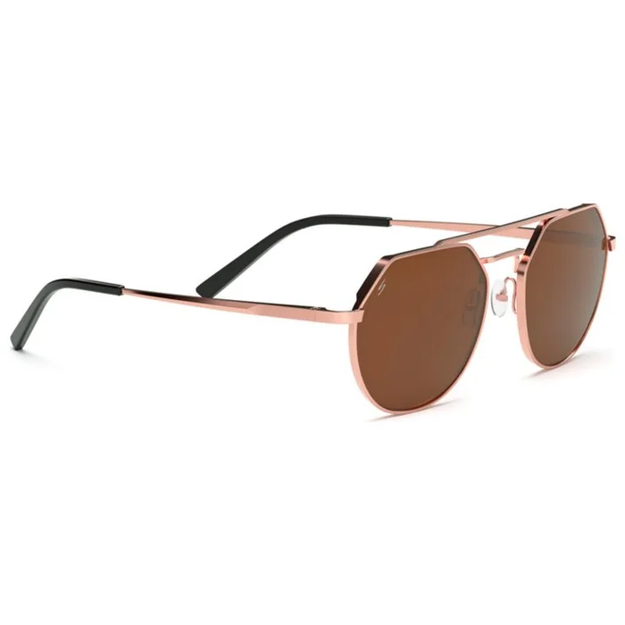 Lunettes de soleil Serengeti Shelby Light Rose Gold Saturn Polarized Drivers