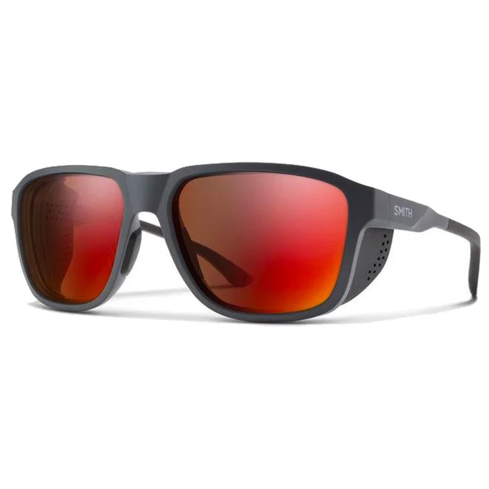 Lunettes de soleil Smith Embark Matte Slate Chromapop Glacier Photochromic Copper Red Mirror