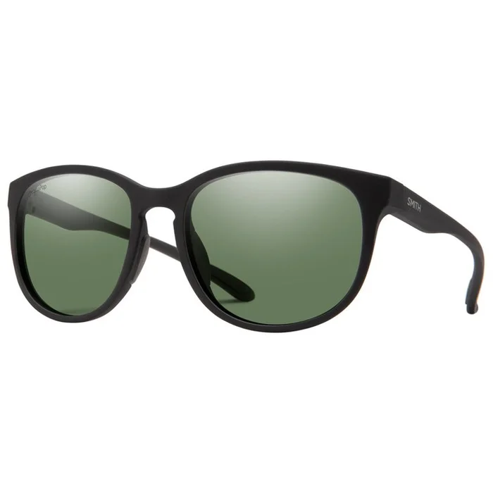 Lunettes de soleil Smith Lake Shasta Matte Black Chromapop Polarized Gray Green