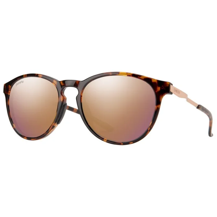 Lunettes de soleil Smith Wander Tortoise Chromapop Polarized Rose Gold Mirror