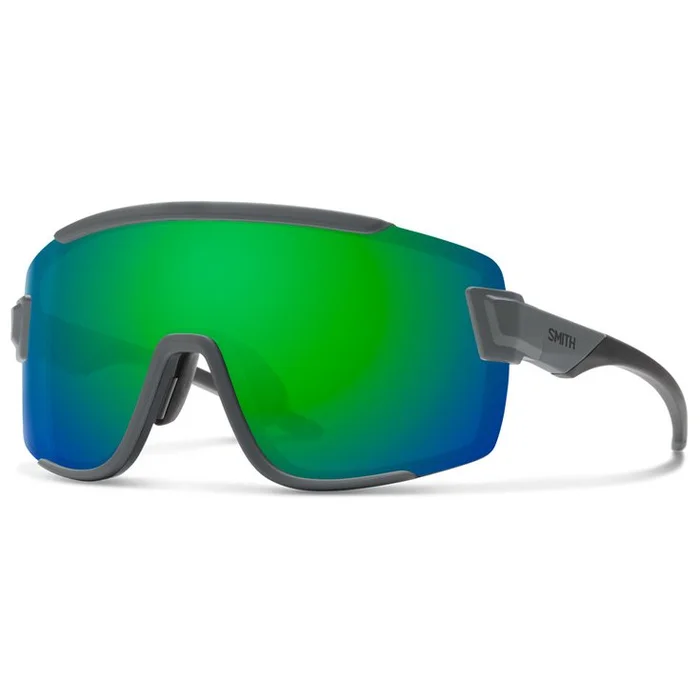 Lunettes de soleil Smith Wildcat Matte Cement Chromapop Green Mirror