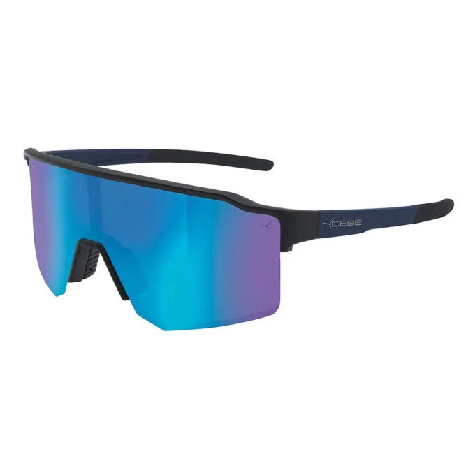 Lunettes de sport unisexe Cebe Outflow Lite – L – Matt Black Navy