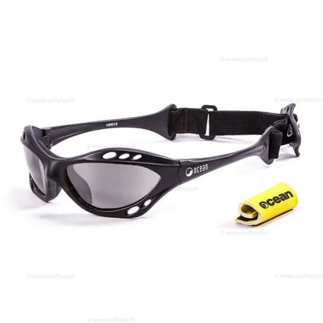 Lunettes KitesurfOcean CUMBUCO MATTE BLACK WITH SMOKE LENS