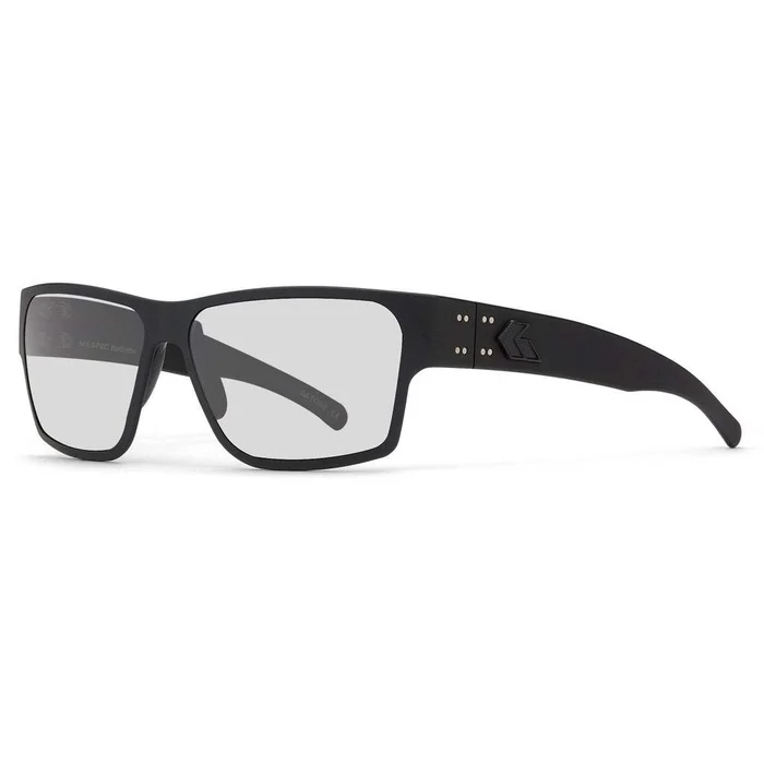 Lunettes Noir Milspec Balistic Delta Verres Inferno Photochromique