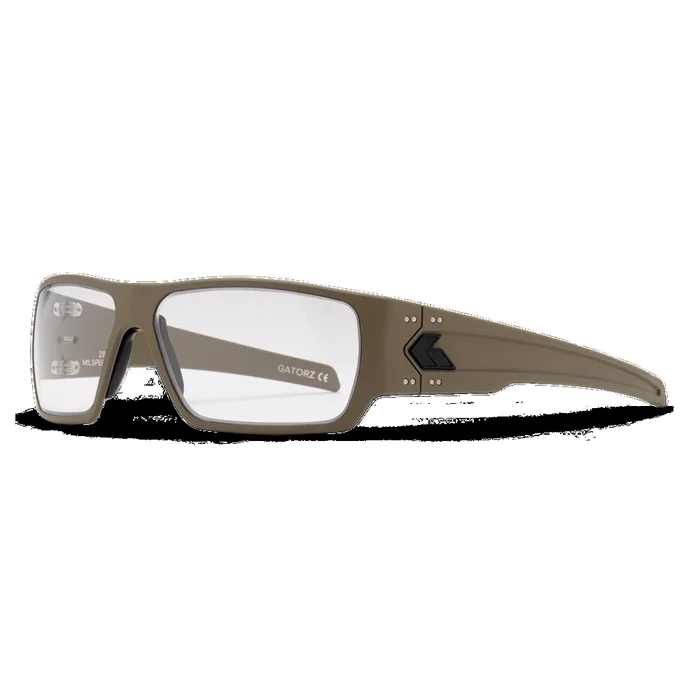 Lunettes Specter MILSPEC Ballistic – Photochromic w/ Anti-Fog (ANSI Z87+) – Tan Cerakote