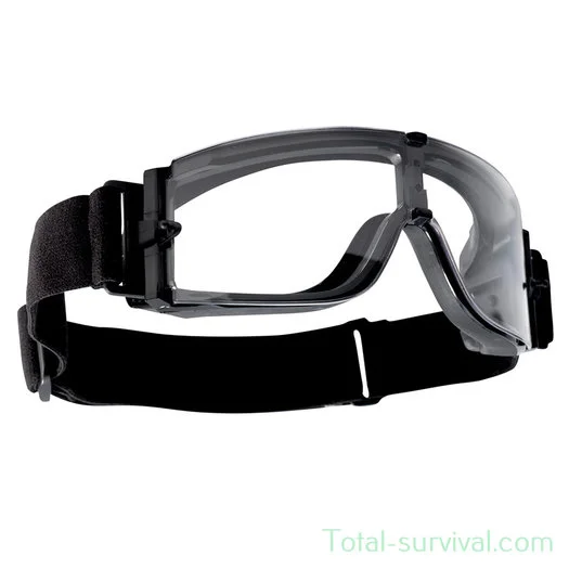 Lunettes tactiques Bollé X800 clear platinum, X800i