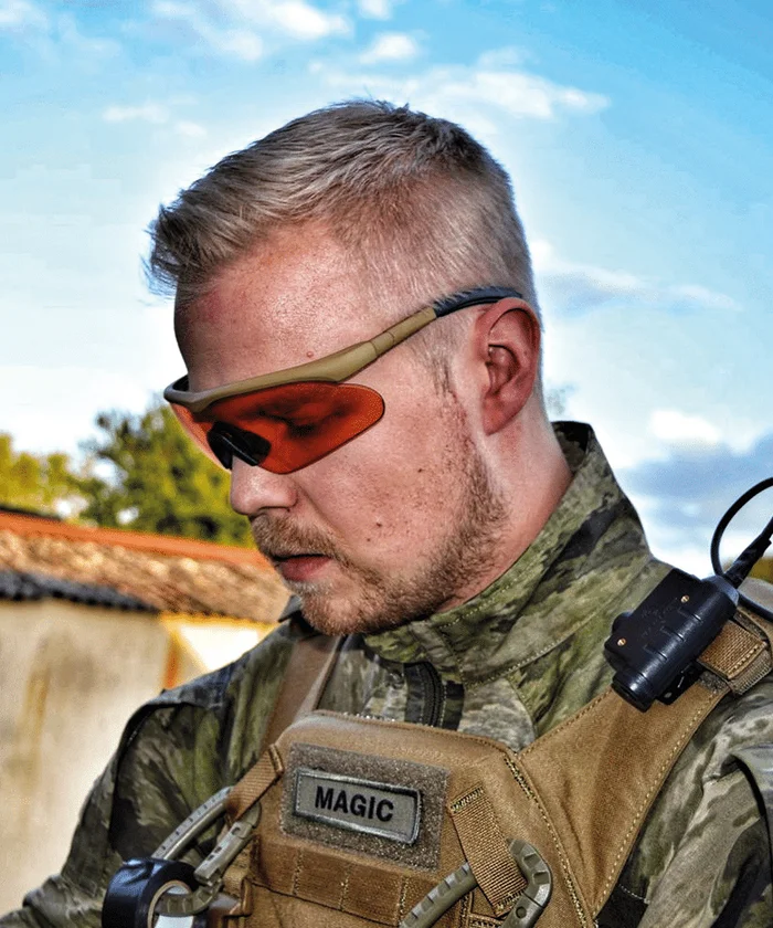 Lunettes Tactiques Raptor Coyote – SWISSEYE