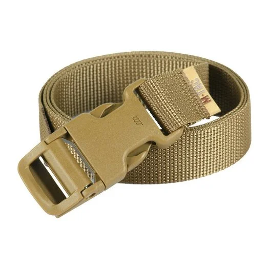 M-Tac sangle de compression/emballage 25 mm x 100 cm avec fermeture à clic GENII, Coyote tan