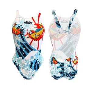 Maillot de bain 1 pièce femme Carpa Japon