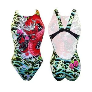 Maillot de bain 1 pièce femme Dragon