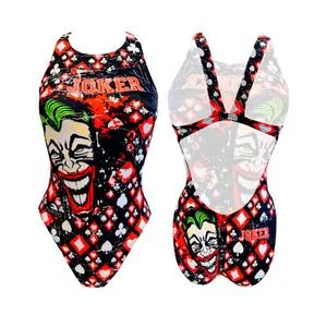 Maillot de bain 1 pièce femme Joker Cards